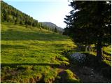 Planina Jezerca - Kompotela